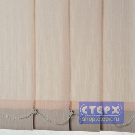 Вертикальные жалюзи с полотном из ткани коллекции «Дождь»