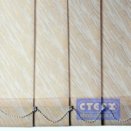 Вертикальные жалюзи с полотном из ткани коллекции «Венера»