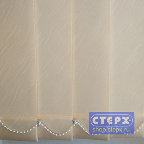 Вертикальные жалюзи с полотном из ткани коллекции «Лотос»