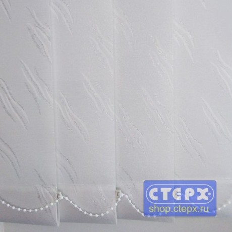 Вертикальные жалюзи с полотном из ткани коллекции «Лотос»