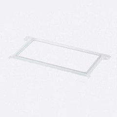 Нижний грузик прозрачный для ламелей вертикальных жалюзи шириной 89 мм