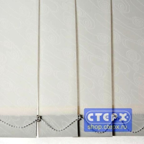 Вертикальные жалюзи с полотном из ткани коллекции «Оазис»