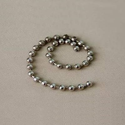 Нижняя цепь металлическая для алюминиевых и пластиковых вертикальных жалюзи