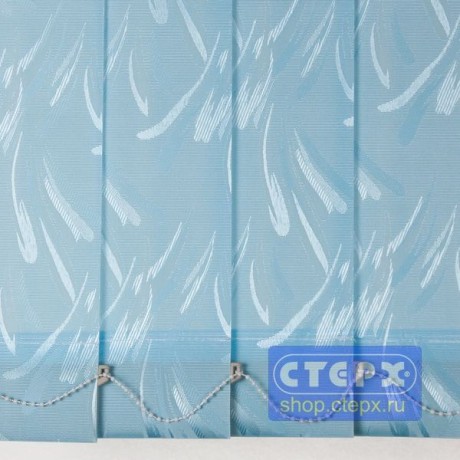 Вертикальные жалюзи с полотном из ткани коллекции «Палома»