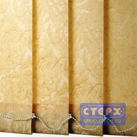 Вертикальные жалюзи с полотном из ткани коллекции «Париж»