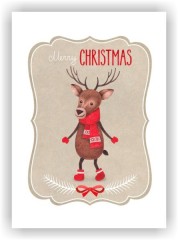 Декоративная салфетка 25х35 см «Олень» коллекция «Новый год»