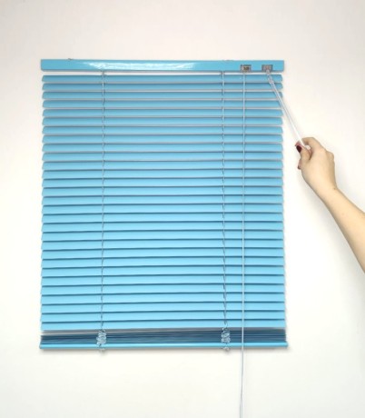 Жалюзи горизонтальные алюминиевые "Танго 25", Звездная пыль 1112, 55 х 110 см, упр Левое