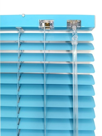 Жалюзи горизонтальные алюминиевые "Танго 25", Звездная пыль 1112, 55 х 110 см, упр Левое