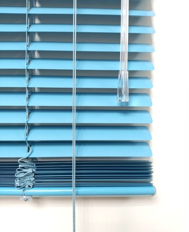 Жалюзи горизонтальные алюминиевые "Танго 25", Звездная пыль 1112, 55 х 110 см, упр Левое