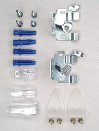 Жалюзи горизонтальные алюминиевые "Танго 25", Звездная пыль 1112, 55 х 110 см, упр Левое