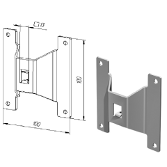 Пластина крепления ПИМ